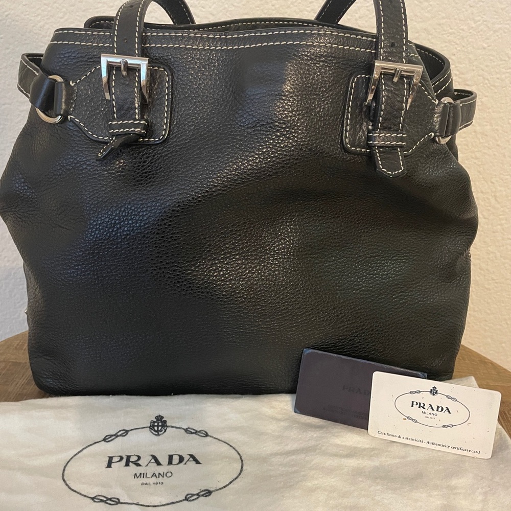 Authentic Pre-Loved Prada Vitello Daino